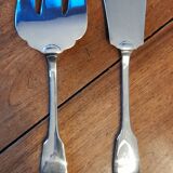 Silver metal fish service 26 pieces