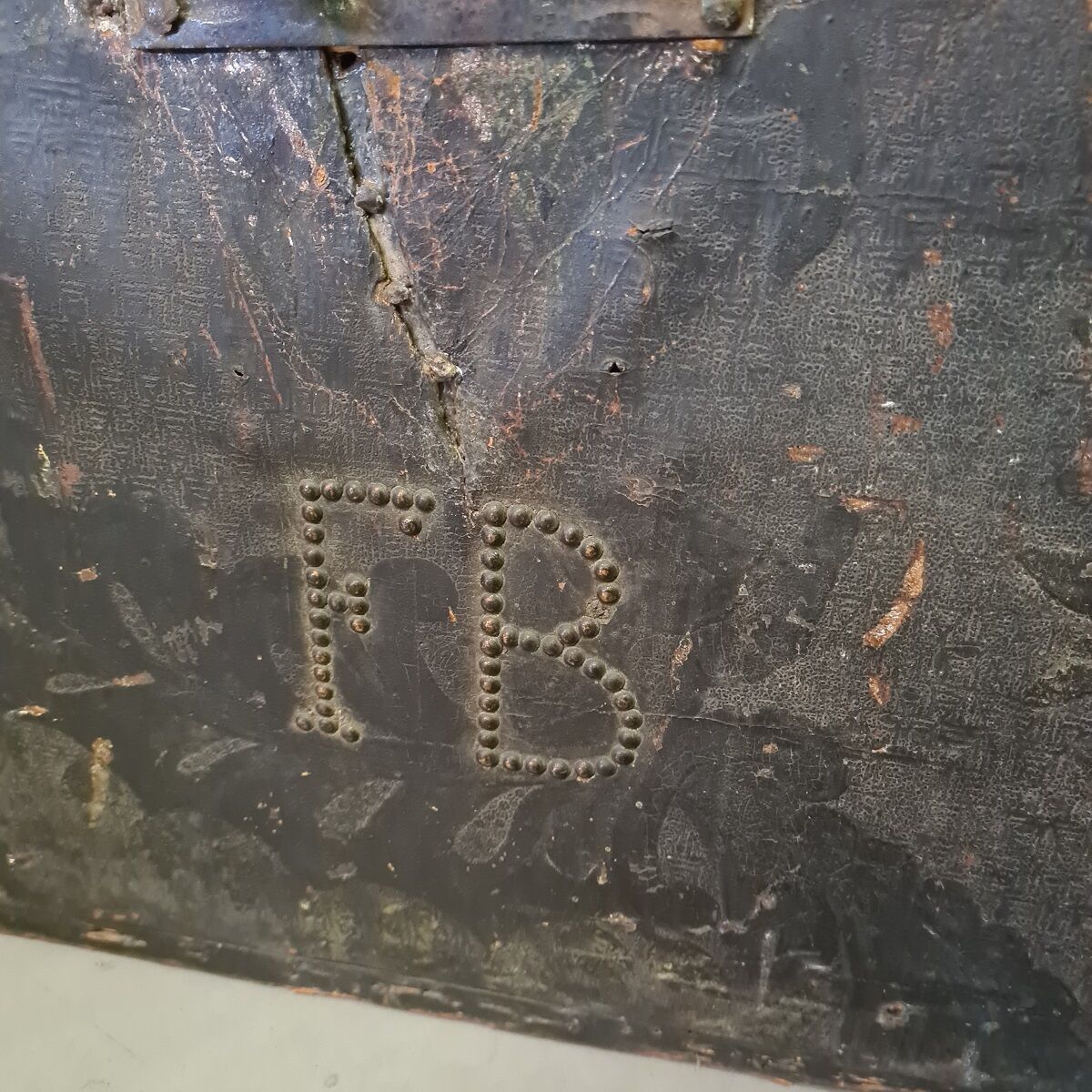 Antique Colonial VOC Chest, circa 1750-1800