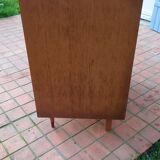 Showcase cabinet chest of drawers spindle foot
