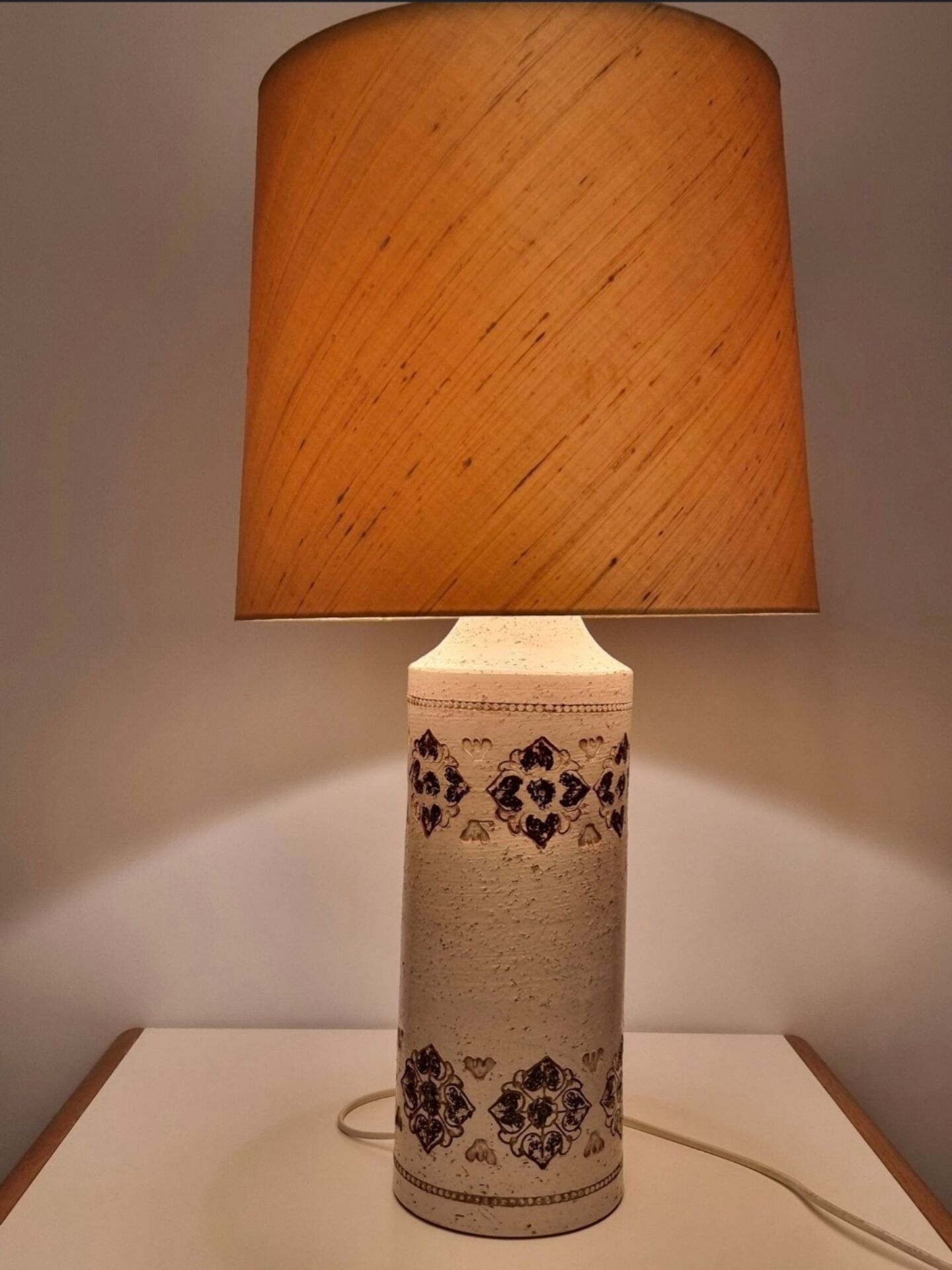 Ceramic lamp by Aldo Londi for Bitossi