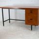 Bureau design bois et acier France circa 1960