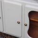 Renovated vintage buffet – Celadon Green Libéron
