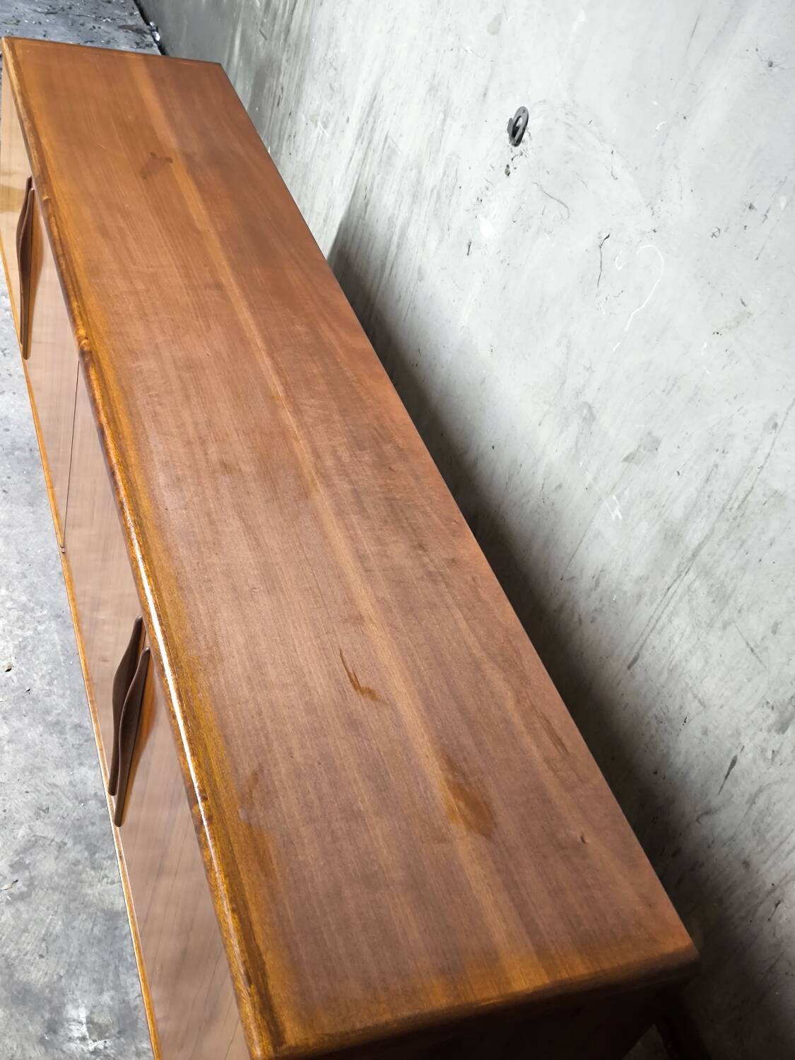 Enfilade scandinave vintage en palissandre