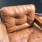 Scandinavian armchair in vintage pine