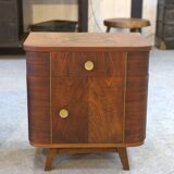 Pair of rosewood bedside tables, 1960s