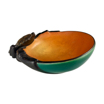 1900's Hand Crafted Danish Art Nouveau Ash Tray / Bowl by Georg Jensen for P. Ipsens Enke