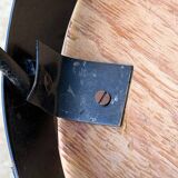 Set of 4 vintage wrought iron chairs from the 1940s.