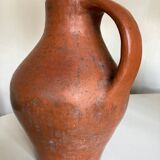Vase pitcher XL in potter's terracotta 1960
