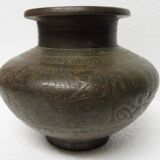 Ancien vase bronze chine xixème siècle