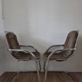 Cidue pair of chairs, 1970s.