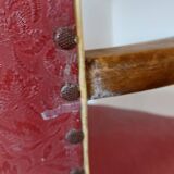 Red bridge chair