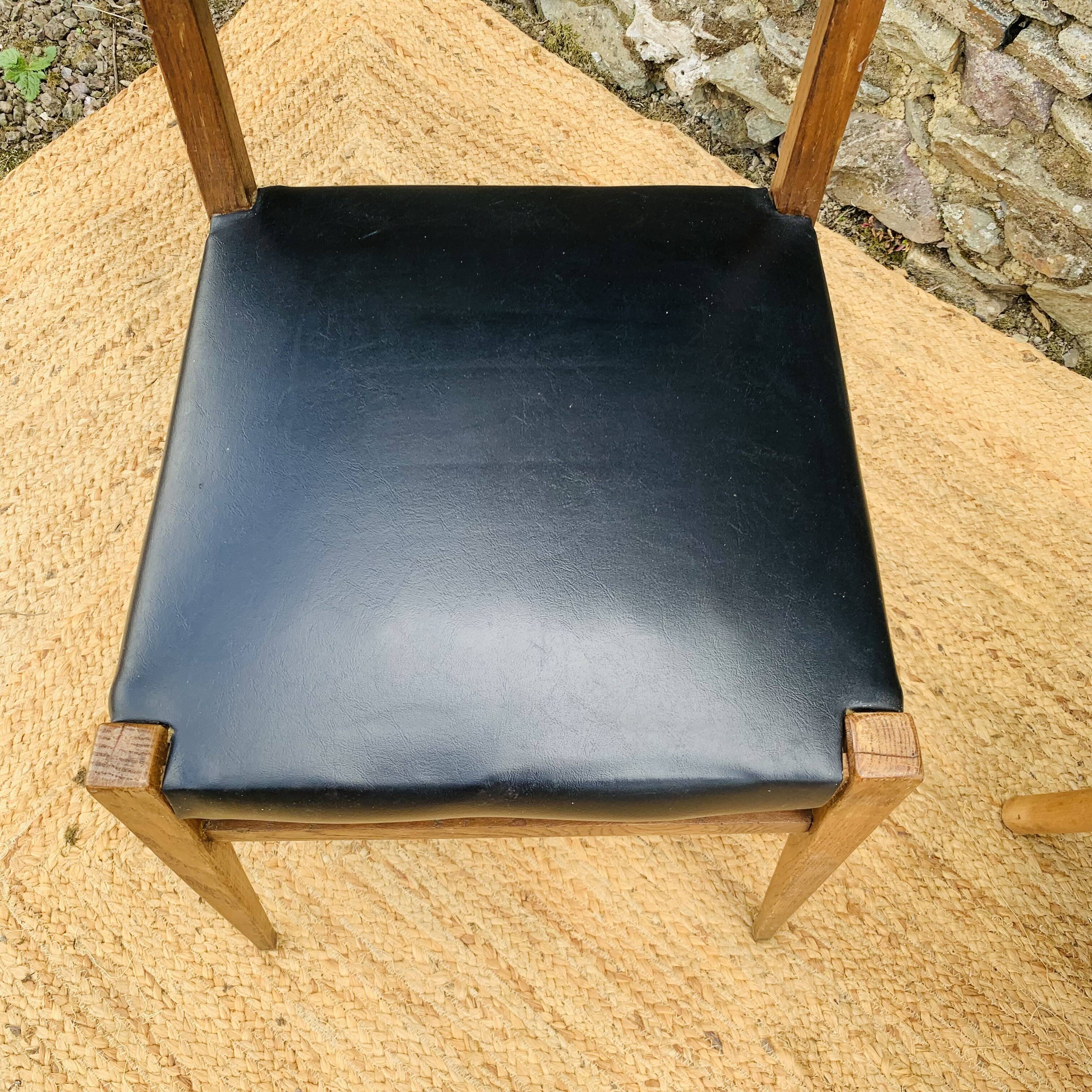 Mismatched pair of chairs