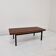 Italian Slatted Wooden Bench / Low Table, 20th Century