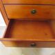 Semainier-Commode- 7 tiroirs-merisier-Style Louis Philippe-Pieds trapèze