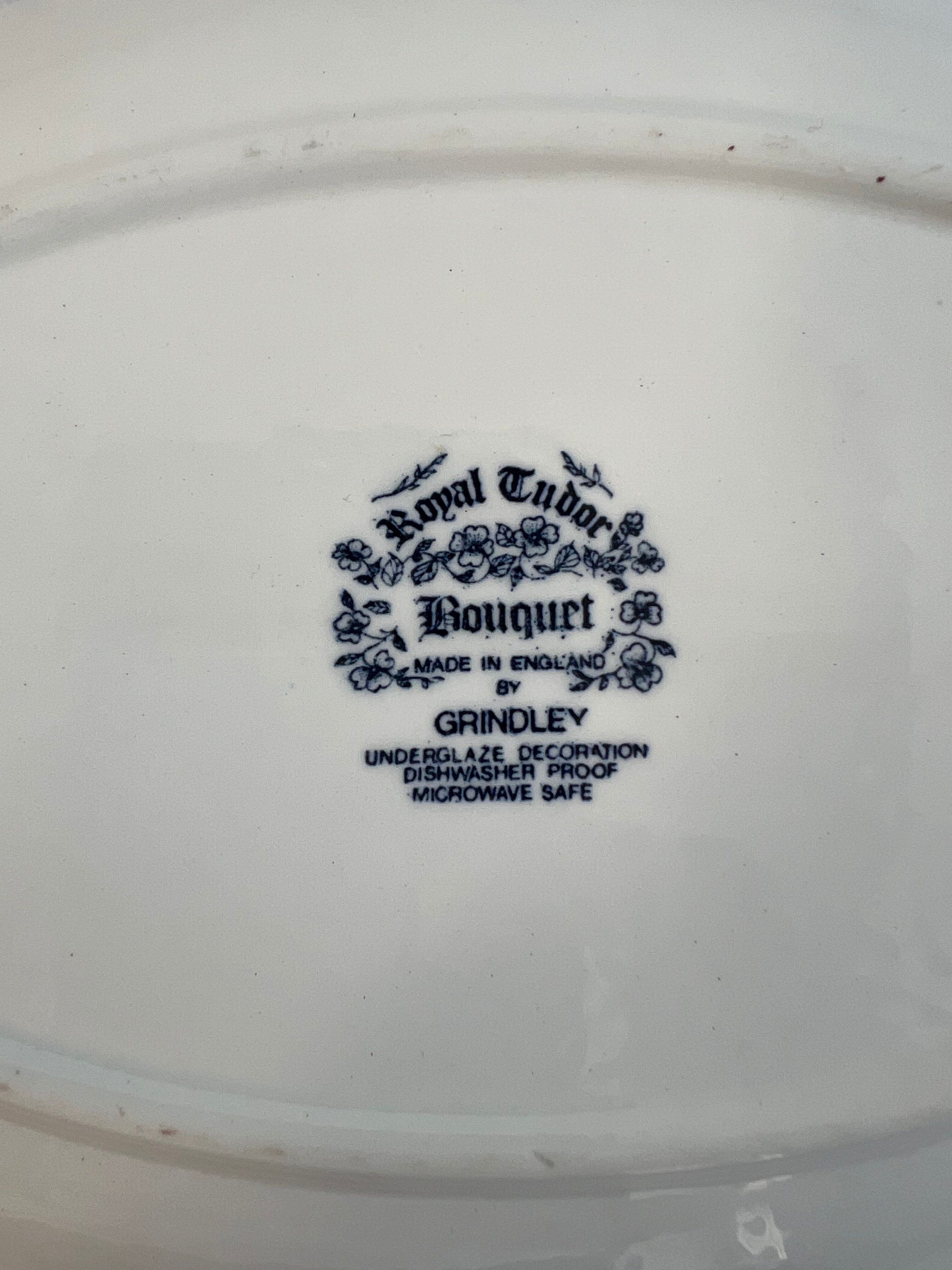 Set of 3 Royal Tudor Grindley dishes.