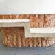 Vintage coffee table by Magnussen Ponte 1980