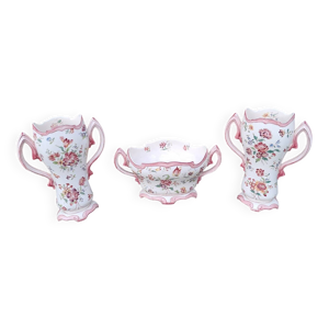 ensemble vases et jardinière