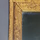 Ancien miroir doré Art nouveau 60x50 cm