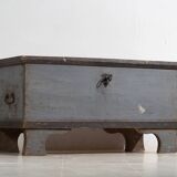 Ancienne malle en bois avec verrouillage d’origine (c.1900) #16