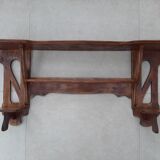 Art Nouveau-style wall shelf