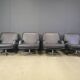 Set of 4 swivel chairs by Bernd Munzebrock for Walter Knoll, 1970s