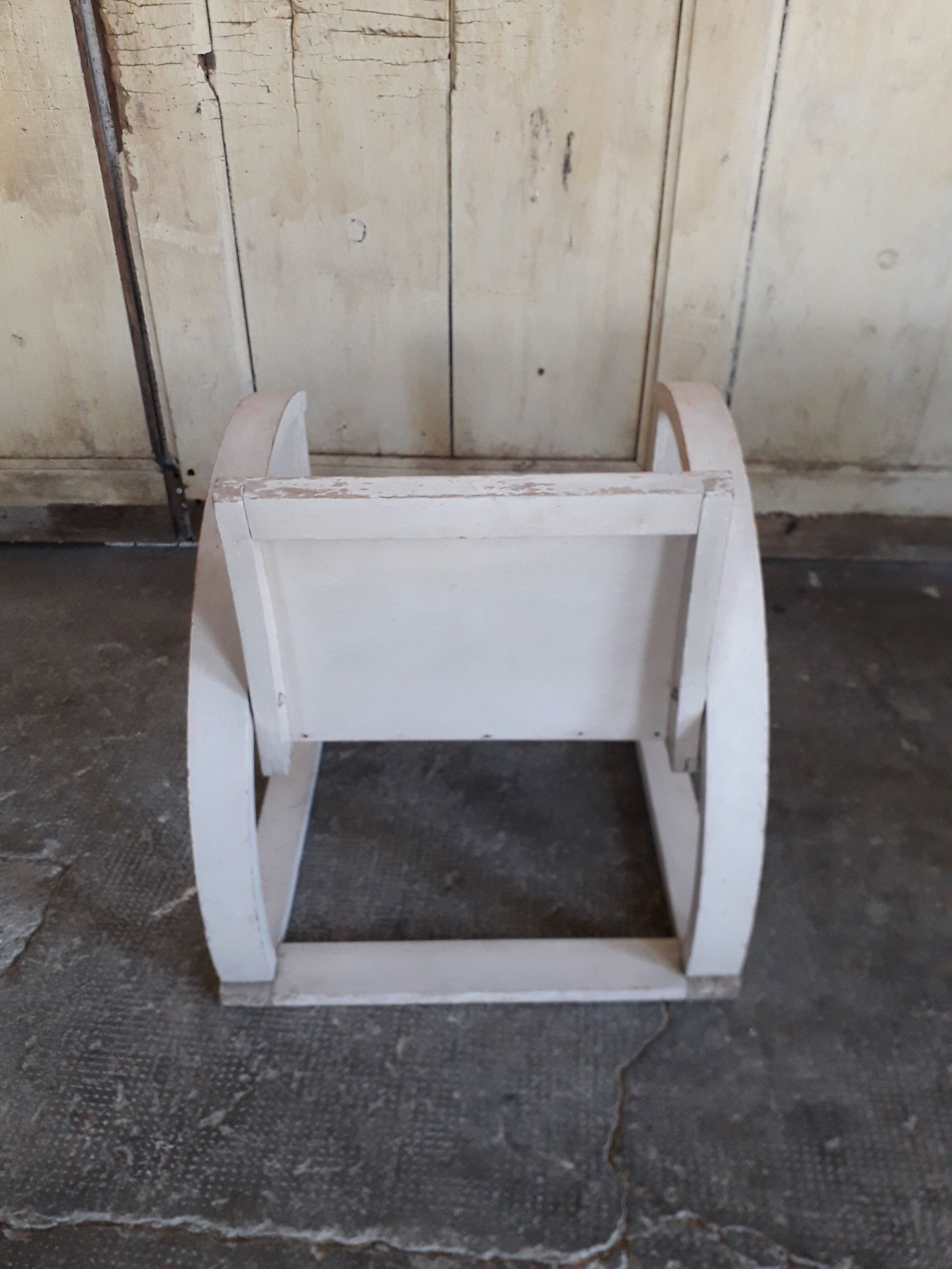 Chair and table for child art deco
