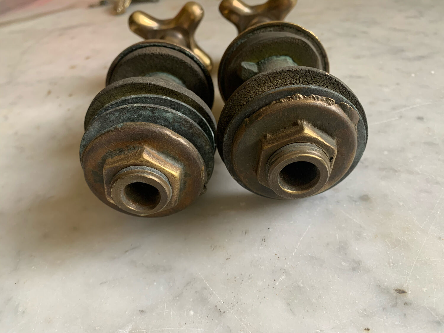 Old swine faucets
