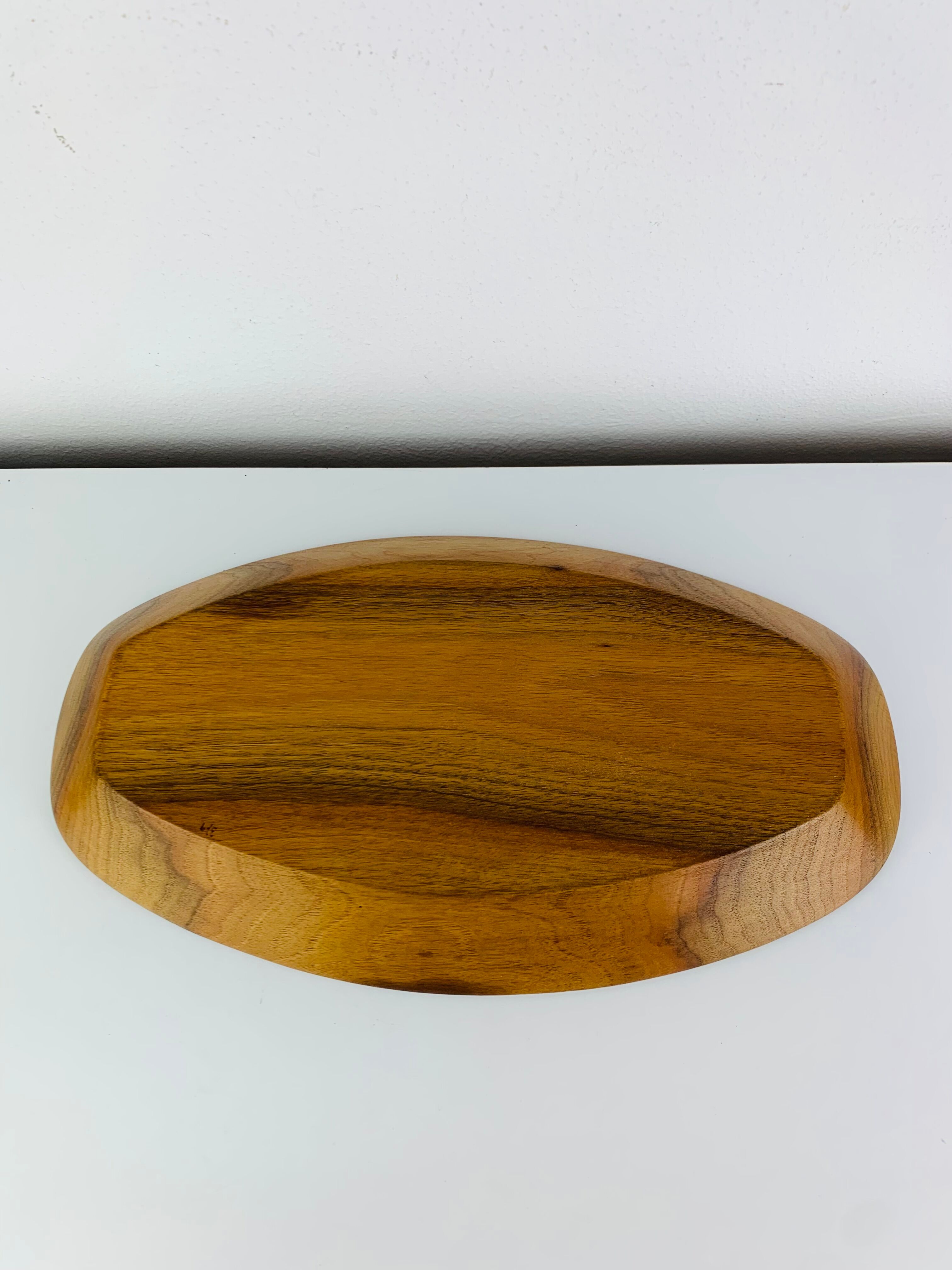 Vide poche scandinave teck, années 60