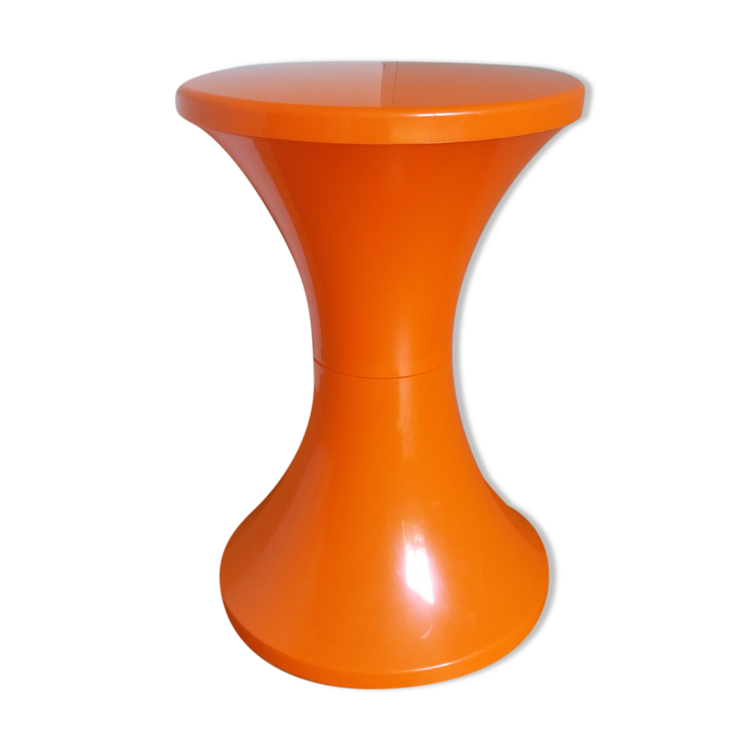 Tam Tam orange stool