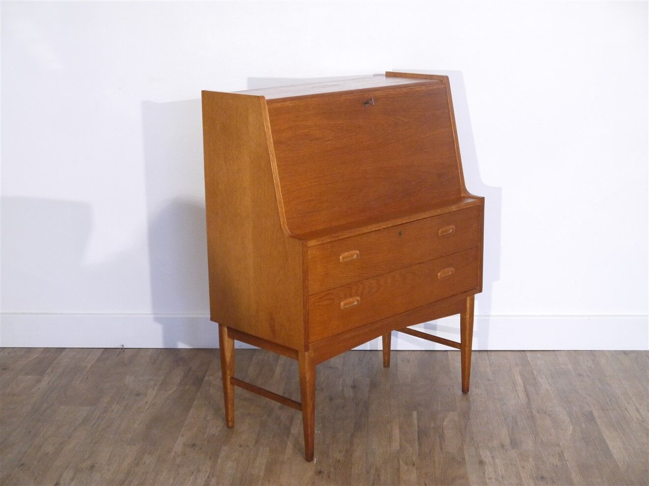 Scandinavian vintage teak secretary 1960