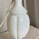 Vintage 1960s white opaline crystal lamp from Sèvres