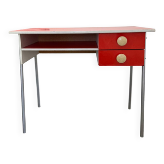 Vintage orange desk