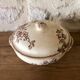 Tureen, fruit basket in ironstone by Jules Vieillard, Bordeaux
