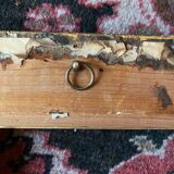 Old gilded wood frame.