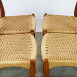 Dining Room Set by Ejner Larsen - Aksel Bender for Naestveld Mobelfabrik - Glyngore Stolefabrik Denmark 1950s