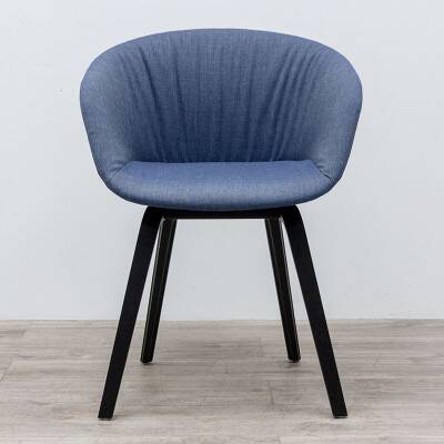 HAY AAC23 chair in dark blue fabric