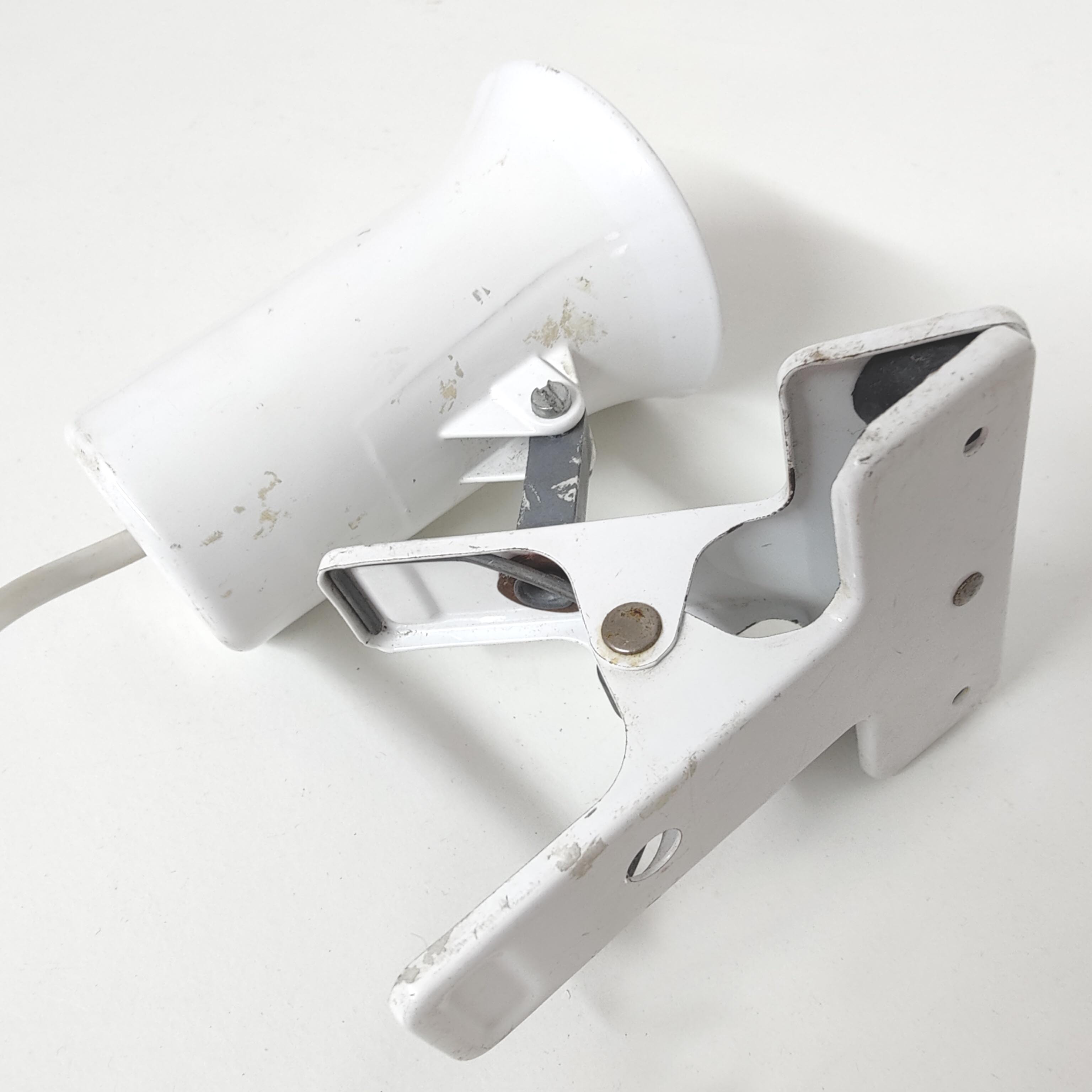 Spot lamp with clip Lita in metal 70s