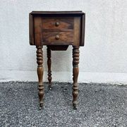 Table d'appoint, de toilette ancienne en bois