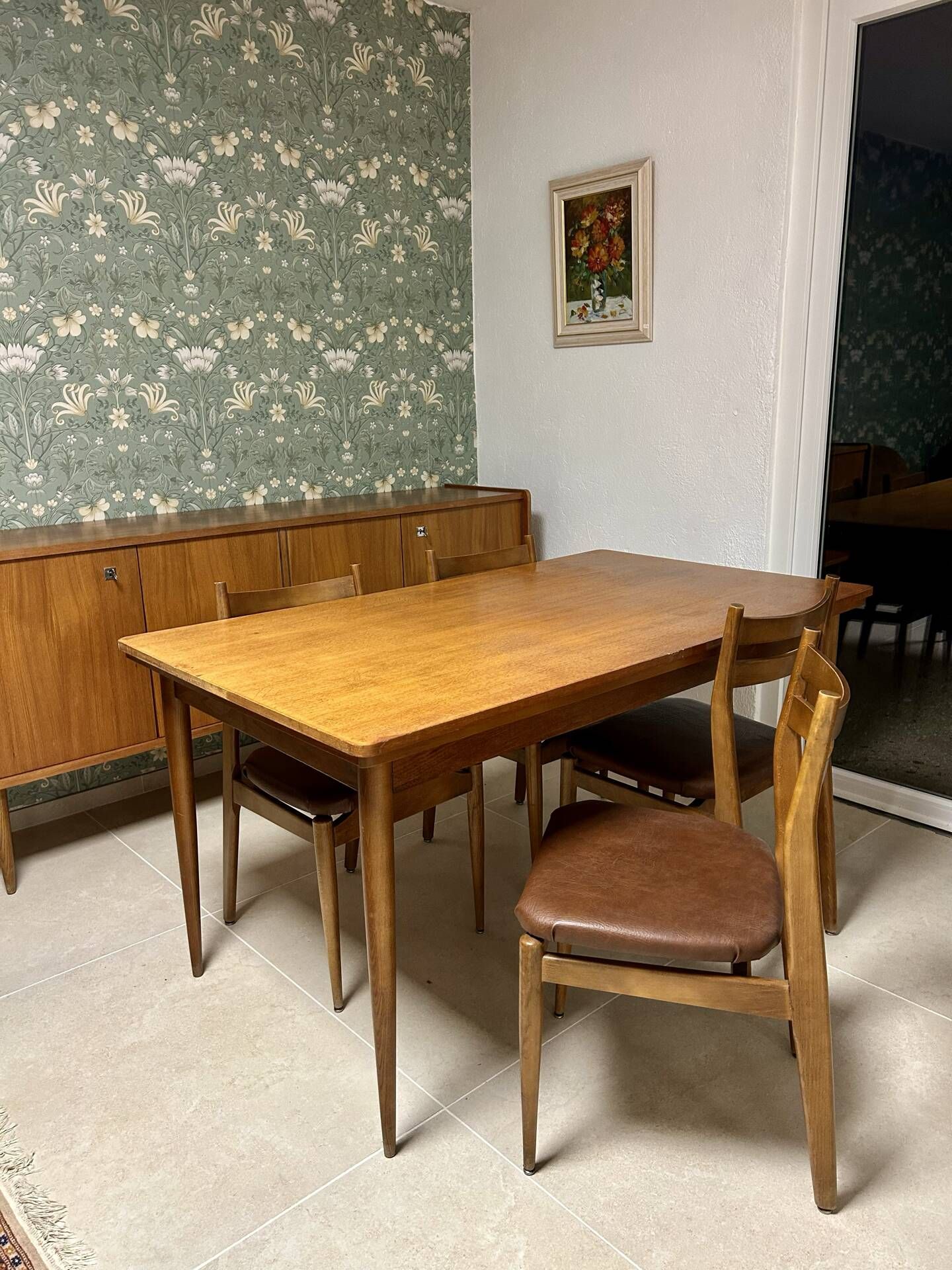 Vintage Scandinavian-style chairs