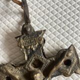 18th century bronze reliquary cross of Caravaca