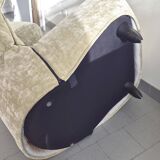 Pair of vintage armchairs by Annie Hieronimus for Cinna 1990