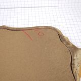 Gilded wood mirror 67x42cm