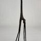 Girafe en bronze africain Dogon (Mali)