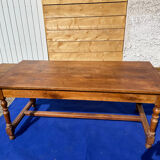 Rectangular farmhouse table in millwood early 20th century