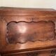 Solid oak sloping secretary