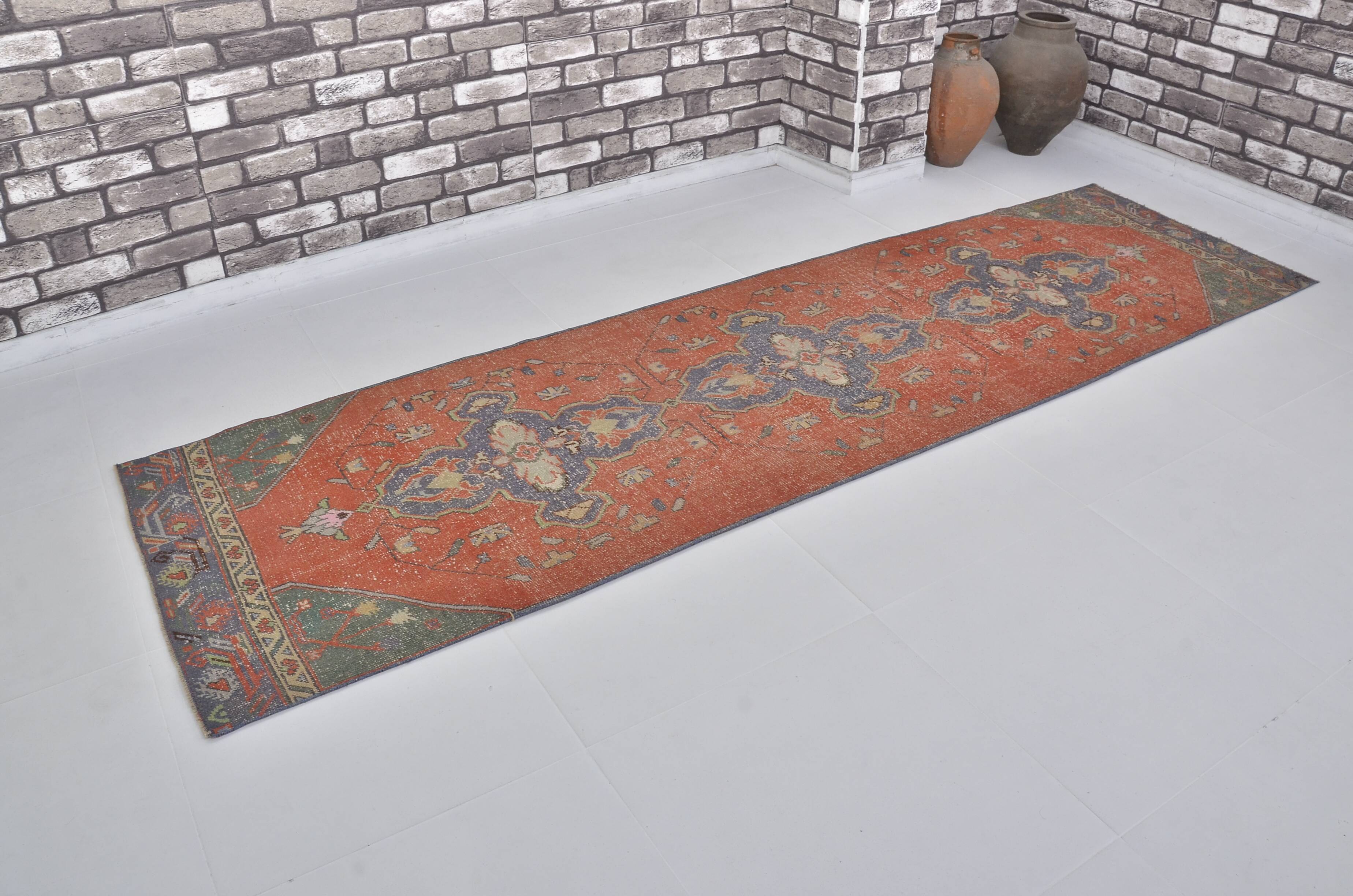 Vintage Turkish Handmade Runner sku c406