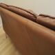 Brown leather sofa, Danish design, 1960s, manufactured by AS Vejen Polstermøbe