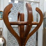 Oak coat rack