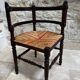 Fireplace armchair