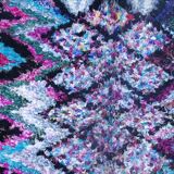 Authentic Moroccan Berber Boucherouite rug 240x155 cm